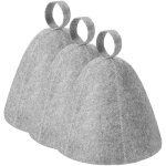 Lot de 3 bonnets de sauna en feutre de laine, bonnets de sauna russes, unisexes pour femmes et hommes, ... Lot de 3 bonnets de sauna en feutre de laine, bonnets de sauna russes, unisexes pour femmes et hommes, ...