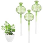 Lot de 3 boule arrosage en verre, boule arrosage plante interieur, globe d'arrosage pour plantes, distributeur ...