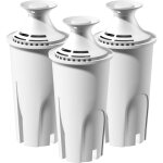 Lot de 3 filtres cartouches  eau de rechange pour pichets et distributeurs d'eau brita classic 35557, ...