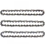 Lot de 3 chanes d'lagueuse sur perche pour guide - chane de 10' (25 cm), 40 maillons d'entranement, ...
