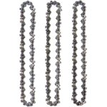 Lot de 3 chanes d'lagueuse sur perche pour guide - chane de 10' (25 cm), 40 maillons d'entranement, ...