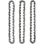 Lot de 3 cha�nes d'�lagueuse sur perche pour guide - cha�ne de 10  (25 cm), 40 maillons d'entra�nement, ...