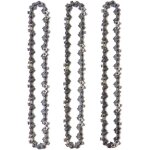 Lot de 3 cha�nes d'�lagueuse sur perche pour guide - cha�ne de 10  (25 cm), 40 maillons d'entra�nement, ...