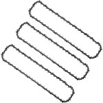 Lot de 3 chaînes pour perche d'élagage de 25 cm (10 po), 40 maillons d'entraînement, faible rebond, compatible ... Lot de 3 chaînes pour perche d'élagage de 25 cm (10 po), 40 maillons d'entraînement, faible rebond, compatible ...