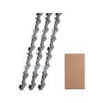 Chaine tronconneuse 52 maillons 3 x chaîne de tronçonneuse 35cm 3 / 8'lp 1, 1mm faible rebond compatible ... Chaine tronconneuse 52 maillons 3 x chaîne de tronçonneuse 35cm 3 / 8'lp 1, 1mm faible rebond compatible ...