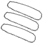 Lot de 3 cha�nes de tron�onneuse carbure 40cm , 3 / 8' 1. 3mm 56 maillons d'entra�nement , faible rebond ...