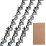 Lot de 3 chaînes de tronçonneuse à faible rebond ulisem 3 / 8' lp 50 maillons 1, 1 mm 35 cm compatible ... Lot de 3 chaînes de tronçonneuse à faible rebond ulisem 3 / 8' lp 50 maillons 1, 1 mm 35 cm compatible ...