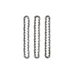 Lot de 3 chanes de trononneuse pour guide - chane de 14' (35 cm), 52 maillons d'entranement, faible ...