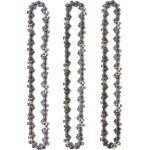 Lot de 3 cha�nes de tron�onneuse pour guide - cha�ne de 14  (35 cm), 52 maillons d'entra�nement, faible ...