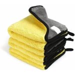 Lot de 3 chiffons microfibre voiture, 1200gsm ultra absorbant serviettes en microfibre - schage rapide, ...