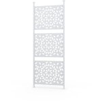 Trigano - lot de 3 claustras pour carport en aluminium blanc - libeccio Trigano - lot de 3 claustras pour carport en aluminium blanc - libeccio
