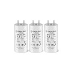 Lot de 3 condensateurs 2, 5 uf pour moteur de volet roulant somfy dure de vie 10 000 heures condensateur ...