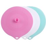 Feiyue - lot de 3 couvercles de tasse en silicone pour gobelets cratifs, anti - poussire, anti - fuite ...