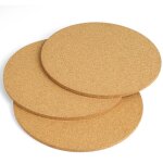 Lot de 3 dessous de plat en li�ge??18, protecteurs de vaisselle, protege poele protection poele et casserole, ...