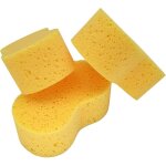 Lot de 3 �ponges de voiture jumbo ? indulgent pour la peinture, sans rayures, absorbante, �limine la ...