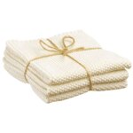 Lot 3 essuie - mains 25 x 25 cm �cru - izan - winkler