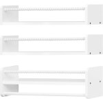 Lot de 3 �tag�re murale pour enfant woltu, en bois massif, �tag�re livre enfant avec perles en bois, ...