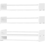 Lot de 3 �tag�re murale pour enfant woltu, en bois massif, �tag�re livre enfant avec perles en bois, ...