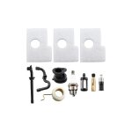 Lot de 3 filtres  air, pompe  huile, transmission sans fin, tuyau de carburant, filtre  huile, kit ...