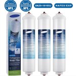 Lot de 3 filtres � eau de rechange da29 - 10105j pour r�frig�rateurs / cong�lateurs aeg, bosch, samsung, ...