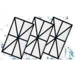 Lot de 3 filtres lavables pour robot nettoyeur de piscine sharkvac rcx70101 aquavac