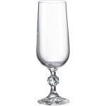 Lot de 3 fl�tes en cristallin 18cl, matignon