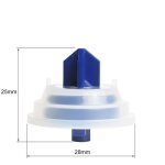 Lot de 3 joints d'arr�t en silicone compatibles geberit, membranes d'�tanch�it� pour le robinet d'arriv�e ...