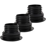 Lot de 3 joints d'�tanch�it� en silicone durables pour assainisseur d'air, pour lave - linge, cuisine, ...
