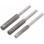 Lot de 3 meules d'affutage et aiguisagechaine tron�onneuse diamant tron�onneuse aiguiseur burr pierre ...