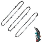 Lot de 3 mini cha�nes de tron�onneuse de 30, 5 cm de rechange pour tron�onneuses portatives sans fil, ...