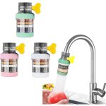 Lot de 3 mini filtres � eau pour robinet, anti - �claboussures, ronds, pour la cuisine et la salle de ...
