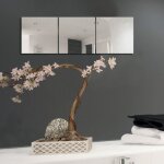 Lot de 3 miroirs carrés adhésifs 30x30x0. 2cm msv Lot de 3 miroirs carrés adhésifs 30x30x0. 2cm msv