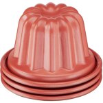 Lot de 3 moules  cannels 7. 4 cm