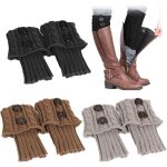 Lot 3 paires jambi�res laine / acrylique femme hiver chaudes souples femmes / filles