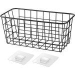 Lot de 3 panier de rangement mtal, auto adhsif tagre salle de bains douche serviteur douche rangement ...