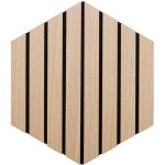 Lot de 3 panneaux dcoratifs colva beige fond noir 30x26cm - atmosphera crateur d'intrieur