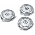 Lot de 3 pi�ces de rechange pour la gamme de rasoirs philips sh50 heads s5091 s5080 s5076 s5420 5082, ...