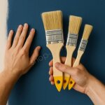 Lot de 3 pinceaux plats peinture 25 - 38 - 50 mm ? r�novation & bricolage