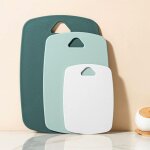 Lot de 3 planches  dcouper en plastique, planches  dcouper pour la cuisine, planches  dcouper paisses ...