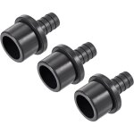 Lot de 3 raccords de tuyau en pvc cannel� 16 mm x 32 mm od robinet droit adaptateur de tuyau raccord ...