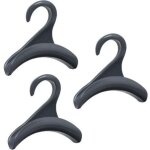 Lot de 3 rangement sac a main femme & sacoche homme gris - cintre sac a main en acrylique gris r�sistant ...