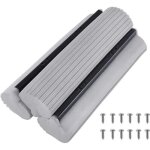 Lot de 3 recharges de t�te de balai �ponge super absorbante, ystp pour le nettoyage des sols de la cuisine, ...