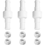 Lot de 3 remplacement tuyau polaris d20 / d - 20, �merillon � roulement � billes pour nettoyeur piscine ...