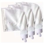Lot de 3 sacs de rechange avec fermeture �clair compatibles avec polaris 280 480 sacs en maille nylon ...