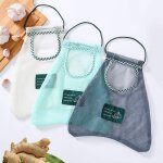 Lot de 3 sacs r�utilisables � suspendre, sac fourre tout pour oignons, pommes de terre, l�gumes, fruits ...