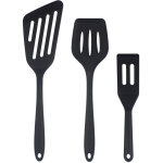 Lot de 3 spatules en silicone, spatule de cuisine, spatule � poisson ajour�e pour ?ufs, cr�pes, omelettes ...