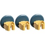 Lot de 3 supports pour balai et serpilli�re, clips de nettoyage, supports pour balais muraux, supports ...