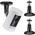 Jamais utilis�]lot de 3 supports muraux pour cam�ra ring - r�glable � 360� - support de surveillance ...