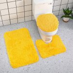 Lot de 3 tapis antidérapants pour abattant de wc et contour de toilette, tapis de bain, tapis de douche, ... Lot de 3 tapis antidérapants pour abattant de wc et contour de toilette, tapis de bain, tapis de douche, ...