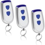 Lot de 3 t�l�commande 433mhz compatible avec normstahl crawford ea433 2km micro, ea433 2ks, ea433 4ks, ...